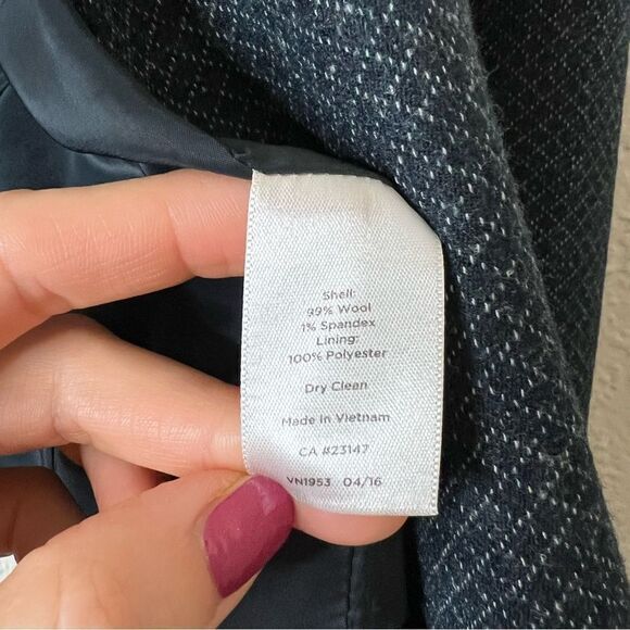 Talbots Italian Wool Blazer Jacket Size 8 - Picture 7 of 7